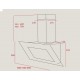 Campana TEKA DVT985 BLANCO 90cm