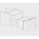 Microondas TEKA ML822BISR Inox+Negro 22L Integ