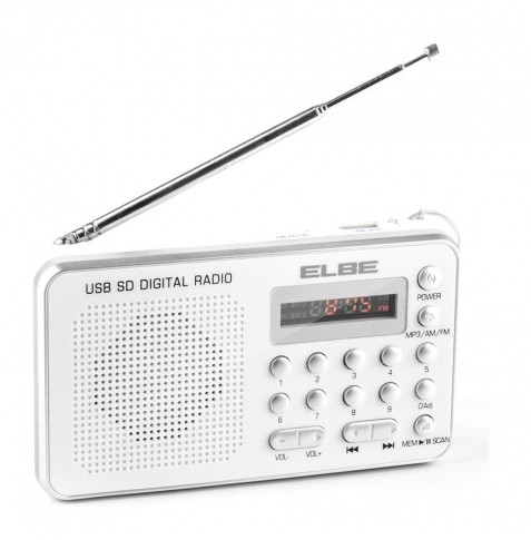 Radio Porttil ELBE RF-49-USB