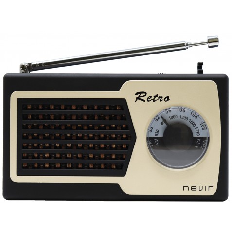 Radio Porttil NEVIR NVR200NEGRO