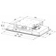 Campana Isla MEPAMSA Cielo Slim 120 Blanco
