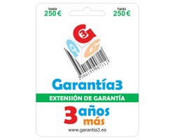 Garantias GARANTIA3 G3PD3ES250